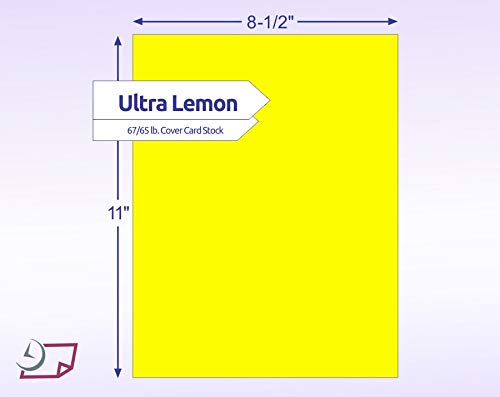 67/65 lb. 176/190 GSM Cover Stock, 50 Sheets per Pack, Great for Awards, Diplomas, School Projects, Mounting Invitations, Art N Crafts, DIY Projects