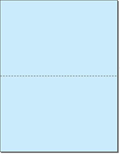 8 1/2 x 11 Cardstock - Baby Blue (1000 Qty.)