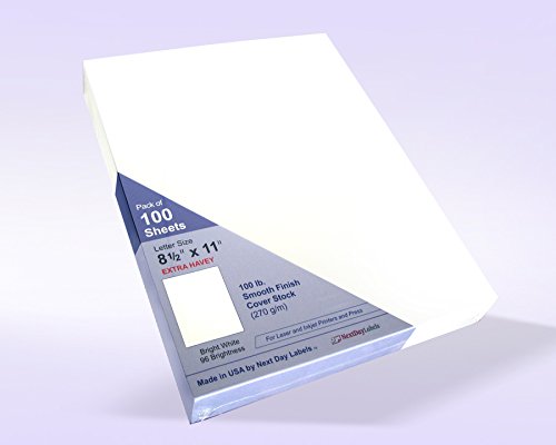 NextDayLabels - Pastel Pink Card Stock, Letter Size, 67/65 lb. (176/190  gsm) 50 Sheets Per Pack, Great For Awards, Diplomas, Mounting Invitations,  and
