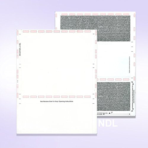 Pressure Seal Self Mailer Checks (White-250)