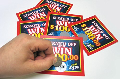 NextDayLabels - Scratch Off Labels Stickers, Designed to Create Your own  Scratch-Off Cards, Raffles, Promotions, Wedding, Fun, Games etc. (1 Round  