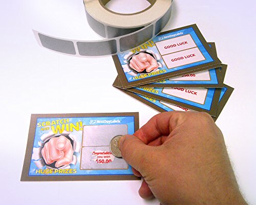 Scratch Off Labels Stickers, Designed to Create Your own Scratch-Off C ...