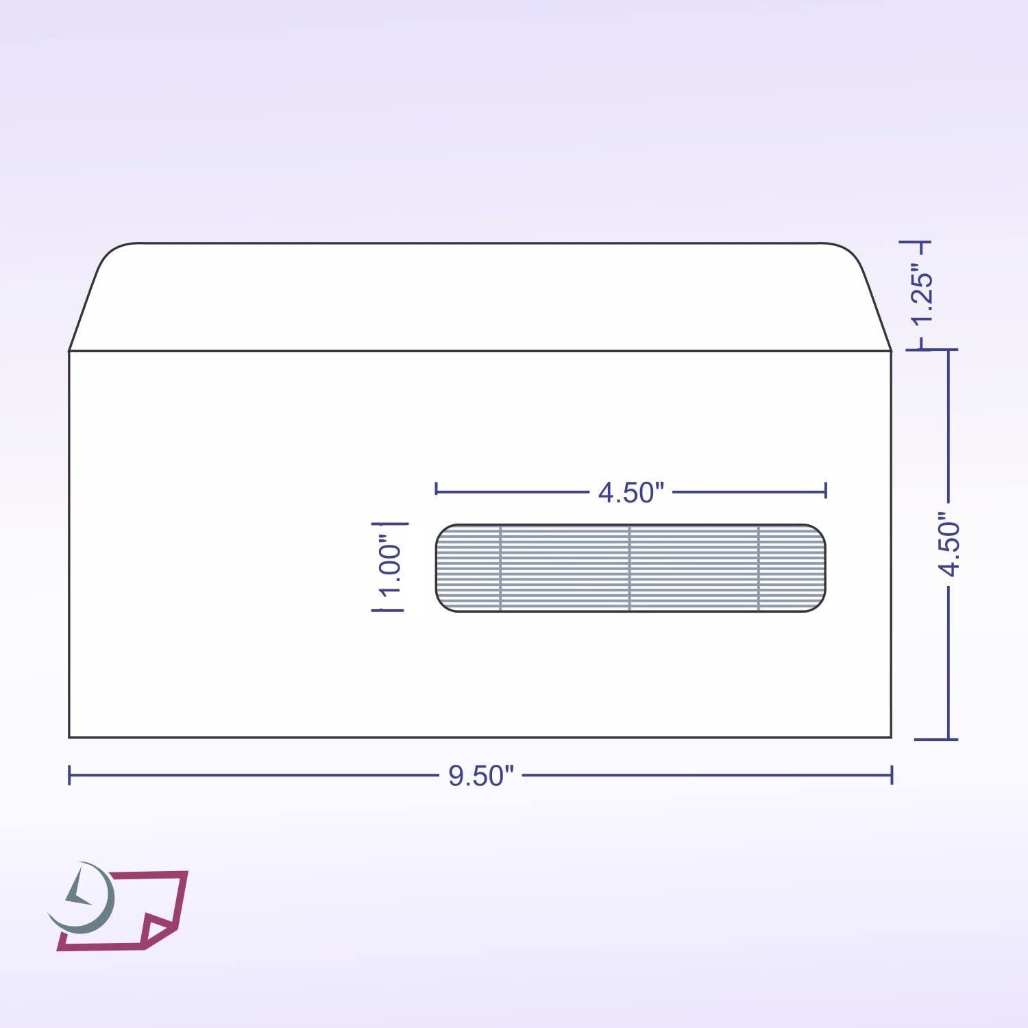 Health Care Self-Seal Claim Envelopes