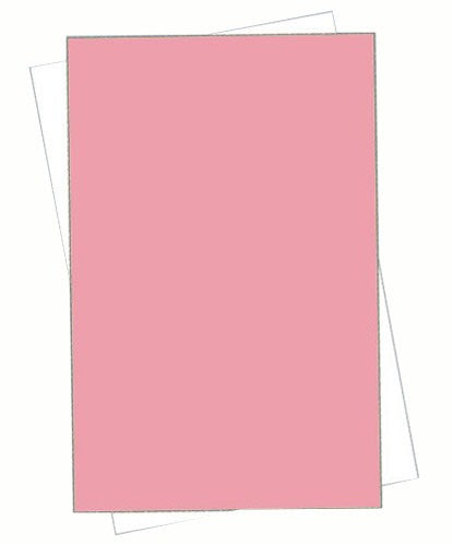 8.5" x 14" 2 Part NCR Superior Pink/White Reverse Collated Paper, Item #5897