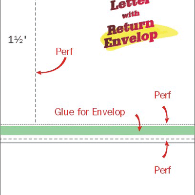 Laser Form N Envelope