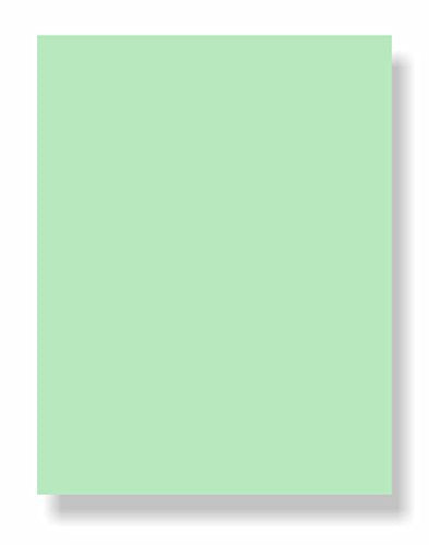 67 Lb. Cover Card Stock, 8-1/2 x 11" Letter Size, 50 Sheets Per Pack (GREEN)