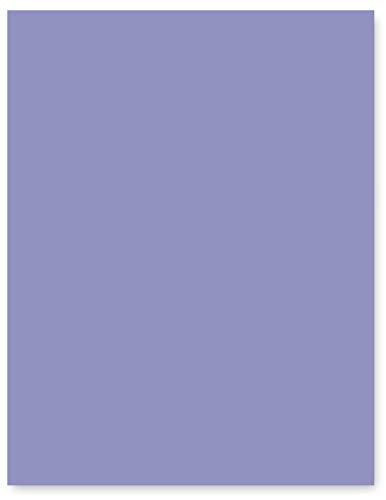 67/65 lb. (176/190 GSM) Cover Stock, 50 Sheets Per Pack, Great for Awards, Diplomas, School Projects, Mounting Invitations, Art N Crafts, DIY Projects and Much More (Venus Violet, 8-1/2" x 11")