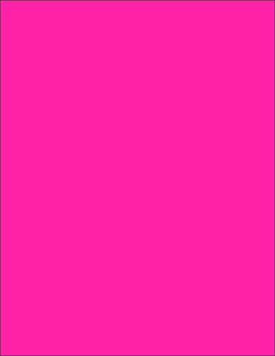 67/65 lb. (176/190 gsm) Cover Card Stock, 50 Sheets per Pack, Great for Printing, School Projects, Flyers, Invitations, Arts N Crafts, DIY Projects, and Much More (8-1/2" x 11", Fuchsia)