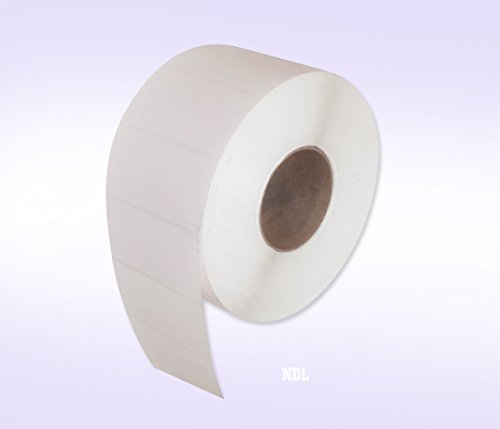 4" x 2" White Direct Thermal Labels, 2900 Labels on Each Roll (4 Rolls)