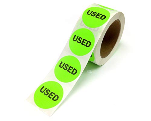 Do Not Use Label Kenco 2\" Circle Inventory Control Stickers For...