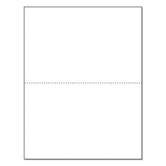 4.25 x 5.5 White Blank Postcard , 4 Cards per Sheet (250 Sheets per  carton)