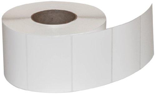 Compulabel Thermal Transfer Shipping Labels, 4 inch x 3 inch, White, Permanent Adhesive, 1950 Per Roll, 4 Rolls
