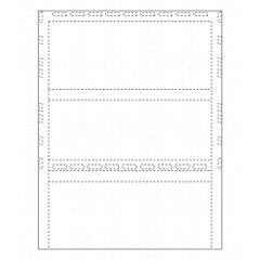 EGP IRS Approved 3-Up 1099 Blank, Pressure Seal, 1 Carton of 500 Sheets (TF5119)