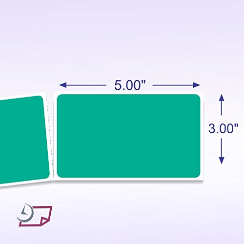 Next Day Labels, 3 X 5 Rectangle Inventory Color Coding Labels, 500 Pe