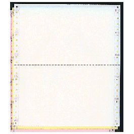 Continuous 3 Part Inventory Pallet Forms, with Clean Stick Glue (1,000)