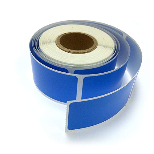 Next Day Labels, Rectangle Inventory Color Coding Labels, 250 Per Roll (Blue, 2 X 1)