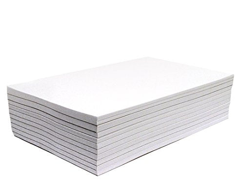 Memo Pads - Note Pads - Scratch Pads - Writing Pads - 10 Pads with 50 Sheets in Each Pad (5.5 x 8.5 inches)
