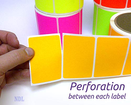 Color Coding Labels For Inventory Next Day Labels, Rectangle Inventory Color Coding Labels, 250 Per Roll ...