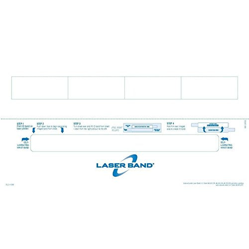 5-1/2" x 11" Adult Band with 4 Labels (Carton of 1000)
