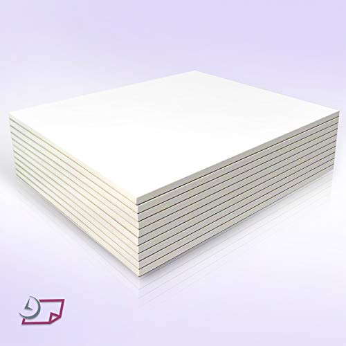 Memo Pads - Note Pads - Scratch Pads - Writing Pads - 10 Pads with 50 Sheets in Each Pad (8-1/2 x 11)