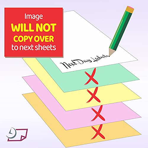 Plain Collated Color Paper – 3-Part Set (White, Canary, Pink) For Laser/Inkjet Printers, Case Of 2,500 Sheets - View #10
