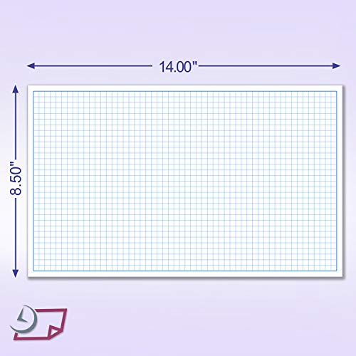 Custom Grid Graph Paper Pad | 8 ½ x 11 Multi Weight Pattern