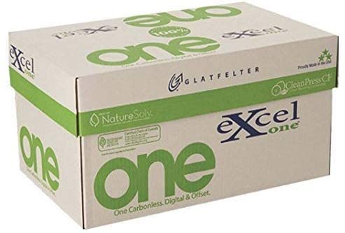 8.5" x 11" Carbonless Excel One NCR Collated Paper, Case of 5,000 Sheets