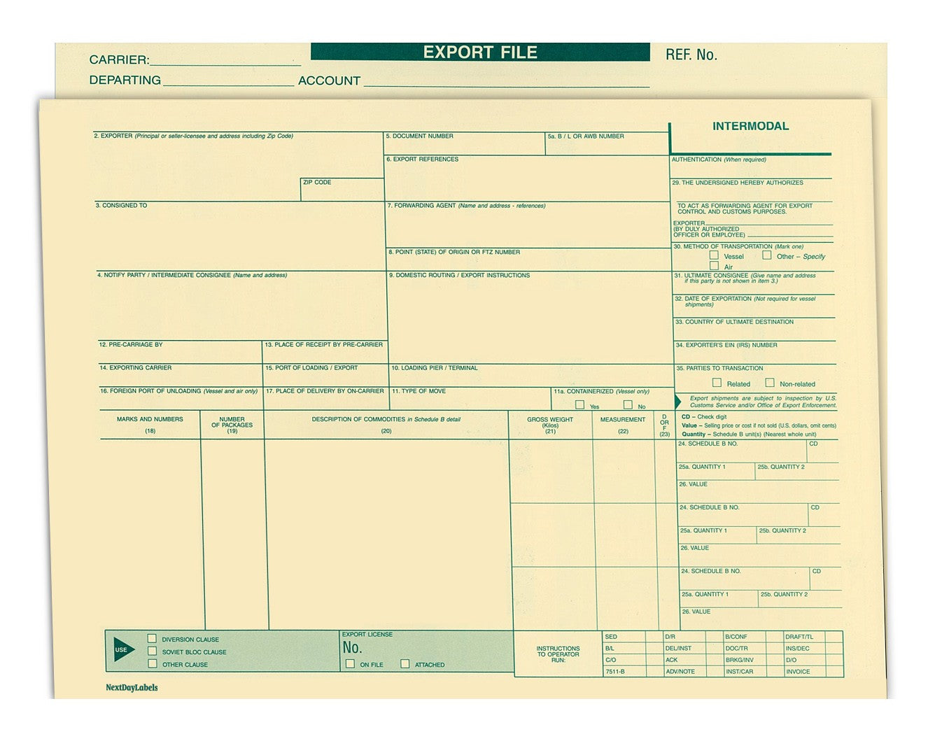 Export File Folder (500 Per Case) - Apple Forms